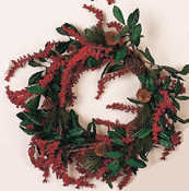 20" Holly Berry Wreath
