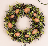 14.5" Egg Wreath
