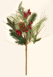 20" MIxed Pine Berry Bush