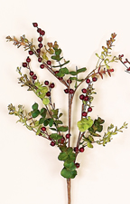 30" Eucalyptus Spray w/Berries