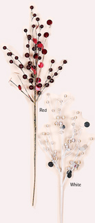 26" Pearl Bead & Sequin Spray - CLOSE OUT