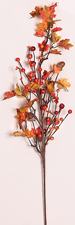 27" Mini Maple Leaf & Pod Spray