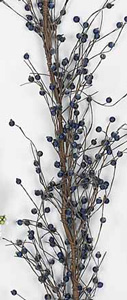 5' Blueberry Garland