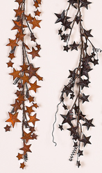 5' Metal Star Garland
