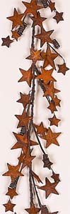 5' Metal Star Garland