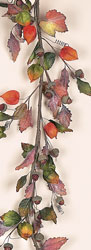52" Japanese Lantern/Acorn Garland