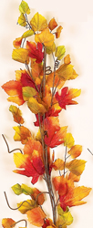 5' Fall Paper Leaf Garland