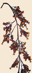 5' Mixed Berry Garland