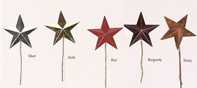 4" Metal Star Pick