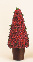 11" Berry & Seed Topiary