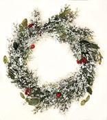 12" FR Pine & Berry Wreath