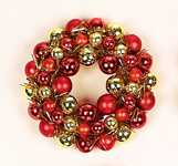 2.5" Xmas Ball Candle Ring-CLOSE OUT