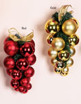 12" Xmas Ball Teardrop