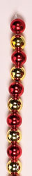 5' 40mm Xmas Ball Garland