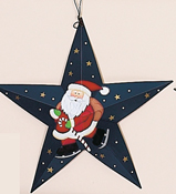 12" Barn Star Santa