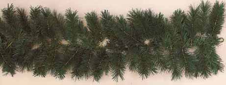 9' x 10" Mixed Pine Garland With 200 Tips 