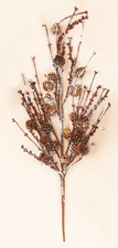 24" Snowy Twig Berry Bush