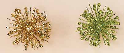5" Glitter Snowflake Ornament