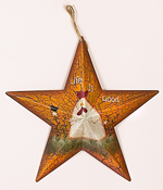 12" Barn Star Rooster