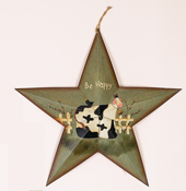 21" Barn Star Cow