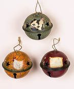 5" Handpainted Round Bell