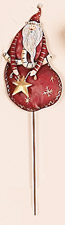 13" Metal Santa Pick