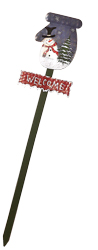 29" Mitten Welcome Stake