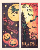 18" Wood Halloween Pictures on Canvas