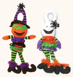 20" Plush Halloween Knob Hanger