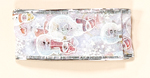 White Organza w/ Snowman #40