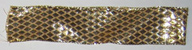 Beige Gold Argyle Wire, # 9