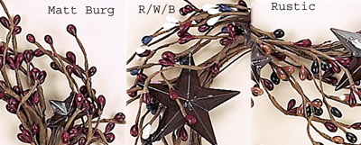 Berry Star Decorations
