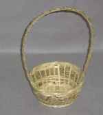 7.5" Natural Multi Weave Basket