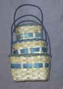Flat Spring Basket w/Liner - CLOSE OUT