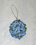 3.5" Mixed Berry Ball w/Leaves