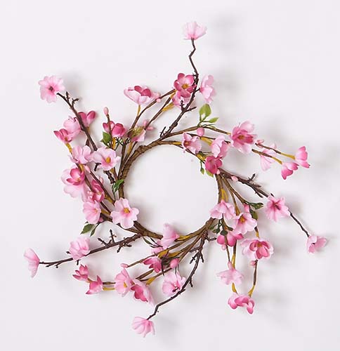 3.75" Cherry Blossom Candle Ring