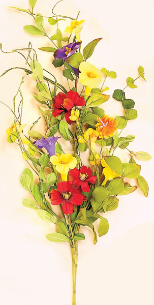 30" Mixed Floral Spray