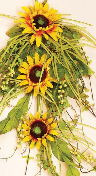 28" Sunflower Teardrop