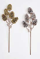 29" Pine Cone Spray with 5" Pine Cones