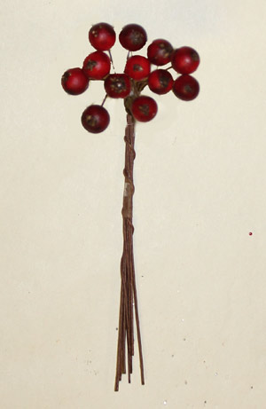 4" Red Berry Pick