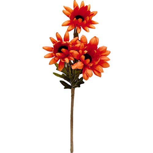 12" Artificial Fall Mum Pick