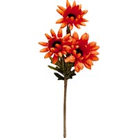 12" Artificial Fall Mum Pick