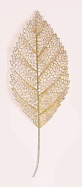 16.5" Gold Lace Fern Spray