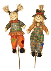 32" Scarecrow on Stick