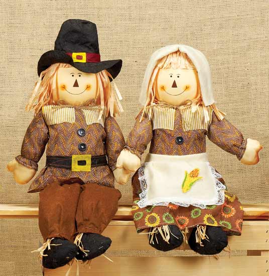 24" Sitting Pilgrims