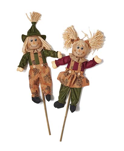 32" Scarecrow on Stick
