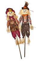 48" Scarecrow on Stake, 2 Assorted 