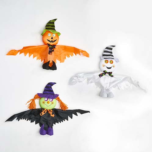 18" Standing Halloween Figures, 3 Asst 