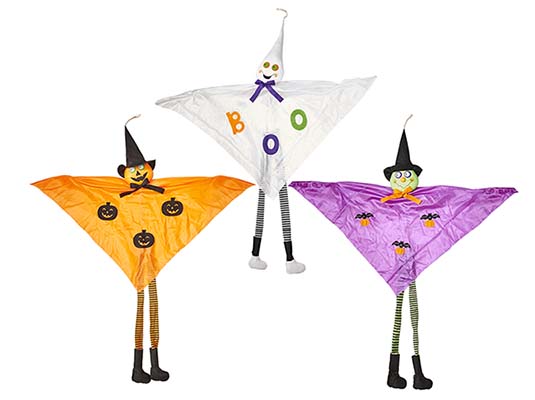 72" Hanging Halloween Figures, 3 Asst 