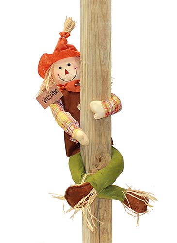 36" Climbing Boy Scarecrow